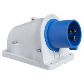 Socle connecteur PK saille inclinée, connexion vis, IP44, 32 A 3P+N+T 200-250 V|Schneider Electric-SCHPKE32W425