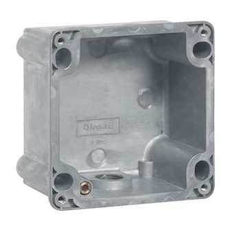 Boîtier réversible Hypra IP44/55 pour Prisinter fixe 3P+N+T 16A - métal|Legrand-LEG052959