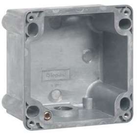 Boîtier réversible Hypra IP44/55 pour Prisinter fixe 3P+N+T 16A - métal|Legrand-LEG052959