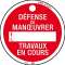 disque plas magn 100 mm travaux en cours