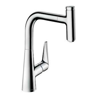 Mitigeur de cuisine 220, avec douchette extractible 1 jet, sBox chromé|Hansgrohe-HA373852000