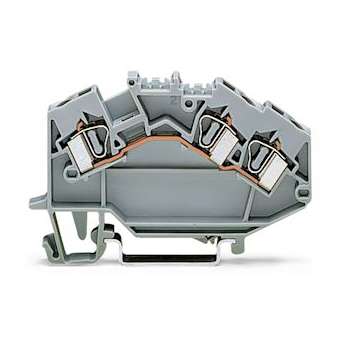TOPJOB'S borne de passage 3C / 6 mm² / Gris|Wago contact-WAG781-631