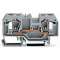 Borne de passage 2C / 10 mm² / CFMC / Gris|Wago contact-WAG284-901