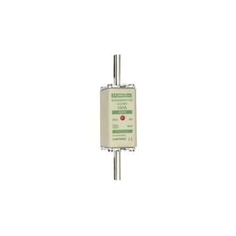 Fusible standard DIN taille NH0 - aM - 100A - 690V - Indicateur|Mersen ( ex ferraz shawmut )-FEZX227881