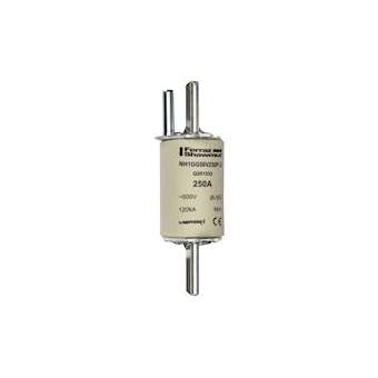 Fusible standard DIN taille NH1 - gG - 250A - 500V - Percuteur|Mersen ( ex ferraz shawmut )-FEZQ201333