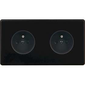 Façade HITERA NOIR SOFT DOUBLE HORIZONTALE PC PC|Modelec-MD8260-482
