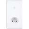 Façade HITERA BLANC SOFT DOUBLE VERTICALE B1 PC|Modelec-MD8281-481