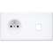 Façade HITERA BLANC SOFT DOUBLE HORIZONTALE PC M1|Modelec-MD8263-481