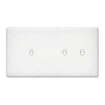 Façade HITERA TERRAZZO BLANC DOUBLE HORIZONTALE B1 B2|Modelec-MD8177-485