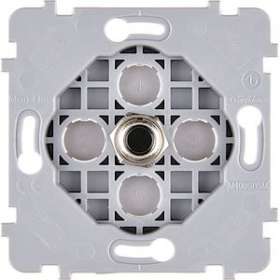 Mécanisme RENFORCE SIMPLE NOIR 1 POUSSOIR PUSH|Modelec-MD8072-141G