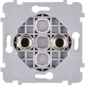 Mécanisme RENFORCE SIMPLE NOIR 2 POUSSOIRS PUSH|Modelec-MD8072-142G