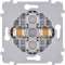 Mécanisme RENFORCE SIMPLE DORE 2 POUSSOIRS PUSH|Modelec-MD8074-142G