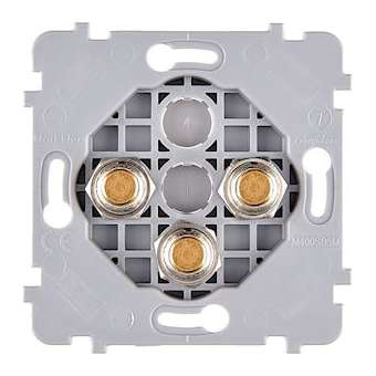 Mécanisme RENFORCE SIMPLE DORE 3 POUSSOIRS PUSH|Modelec-MD8074-143G