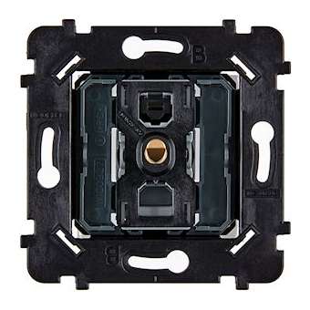 Mécanisme VA ET VIENT OU POUSSOIR DORE SUPPORT NOIR POUR COLLECTION HITERA|Modelec-MD8087-010BHIN