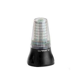 KMLED 125 TRICOLORE ORANGE ROUGE VERT 24VCC 48 LED 90dB IP65|-MKM67710