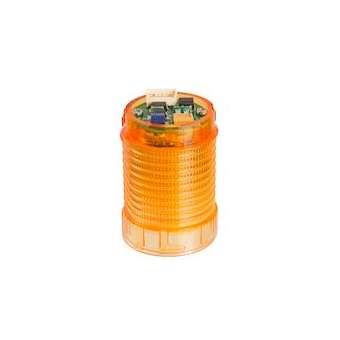 MINI COLONNE LED ECO ORANGE 12/24VCC 30MM 8 LED IP54|-MKMLED-MINI-02-01