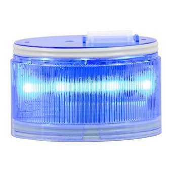 ELYPS LM S: élément extra lumineux bleu - lumière fixe- lentille colorée - IP66|Sirena-ENA32371