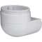 ELYPS MB: pied de fixation murale pour colonne lumineuse Elyps - gris|Sirena-ENA32367