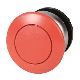 Bouton-poussoir coup de poing, rouge, à rappel|Eaton industries-EONM22-DP-R