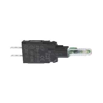 Harmony ZB6 - corps pour voyant - DEL intégrée - 12..24V - jaune|Schneider Electric-SCHZB6EB5B