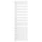 Fassane Spa Asym EC gauche, Blanc RAL 9016, 809W, H1676 mm / L550 mm