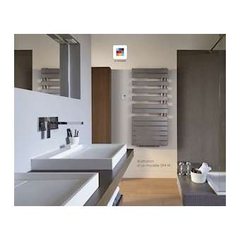 Fassane Spa Asym EC +Air, droite, couleur, 594W, H1220 mm / L550 mm|Acova-ACAFR118055IFSC