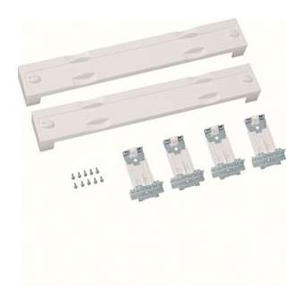 Jeu 2 plastrons pleins d'extrémité 1 travée h 75 mm l 500mm univers|Hager-HAGUD02F1