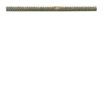 Barrette laiton sans socle L242mm 29X10-16mm univers+support et connexion 250 A|Hager-HAGK159