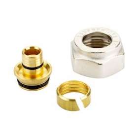 Raccord à visser femelle 3/4' pour tube PER 16 x 1,5|Danfoss-DFS013G4157