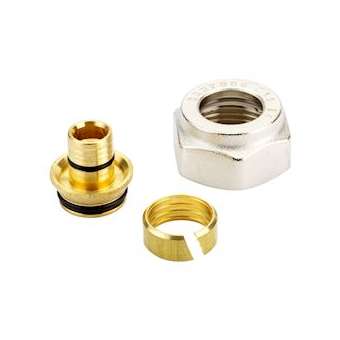 Raccord à visser femelle 3/4' pour tube PER 16 x 1,5|Danfoss-DFS013G4157