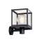 DALTON applique murale Acier inoxydable-Verre Noir E27|Nordlux-ORX46901003