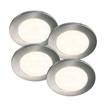LISMORE 4-KIT spot encastré Plastique Chrome LED integrée 3000K|Nordlux-ORX76730001