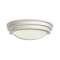 DOMINO - Applique Mur plâtre E27 77W max.,demi-lune, lampe non incl.|Aric-ARI3008