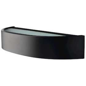 CURVE DIRECT applique murale décorative noir LED 10W 3000K classe I IP65|Sg lighting-NOL614366