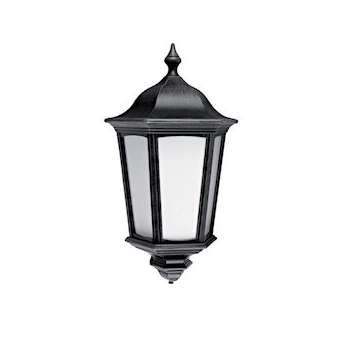 LIZIO LED- Applique Mur Ext. IP44 IK08, noir, LED intég. 13W 2700K 400lm|Aric-ARI50292