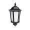 LIZIO LED- Applique Mur Ext. IP44 IK08, noir, LED intég. 13W 2700K 400lm