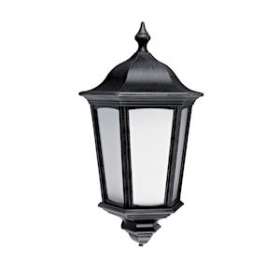 LIZIO LED- Applique Mur Ext. IP44 IK08, noir, LED intég. 13W 2700K 400lm|Aric-ARI50292