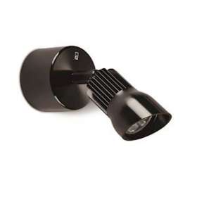 Applique murale haute puissance, noire, 8W, 3000K, IP65, 38DEG|Collingwood-SLHWL140AFWW
