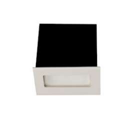 SET'IN 3 rectangle fixe blanc 3000K 2W 120DEG IP54|Europole-POL37110
