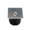 SET'IN 5 carré fixe inox brossé 3000K 2W 0/80DEG IP65
