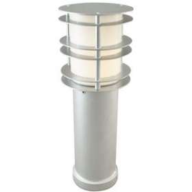 STOCKHOLM galvanisé 49cm 10W LED dim. TRIAC 3000K 1098lm classe I IP65 IK10|Norlys-NOS1260GA