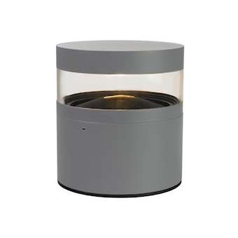 STAVANGER gris aluminium 8,4W LED mod. 798lm dim. 3000K classe I IP65 IK10|Norlys-NOS1247AL
