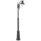 COMO noir 1x57W halogène max./E27 IP54|Norlys-NOS371SV