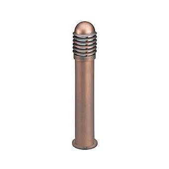 CALEO 1 - Borne Ext. IP44 IK07, cuivré, E27 100W max, lampe non incl., haut.73cm|Aric-ARI1706