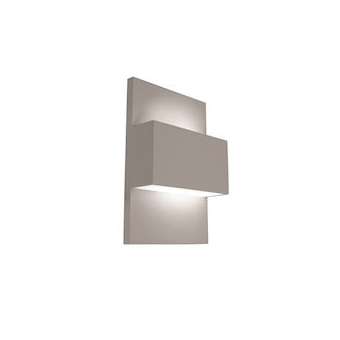 GENEVE gris aluminium 8W LED 978lm 3000K classe I P54|Norlys-NOS879AL