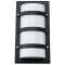 TRIO hublot rectangulaire noir E27 classe I IP65|Sg lighting-NOL614520