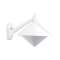 SIRIO - Applique Mur Ext. IP43 IK08, blanc, E27 75W max., lampe non incl.|Aric-ARI1889