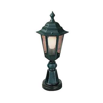NIZA - Borne Ext. IP43 IK02, noir, E27 60W max., lampe non incl., haut.45cm|Aric-ARI1937