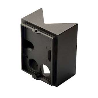Pièce d'angle pour luminaire mural ECHO et METRO noir|Sg lighting-NOL614207