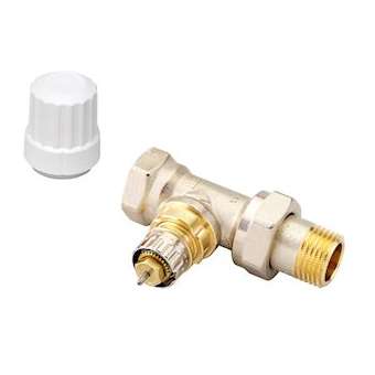 RA-IN 15 corps de robinet à Kv réglable, 1/2' droit dimensions NF|Danfoss-DFS013G6584